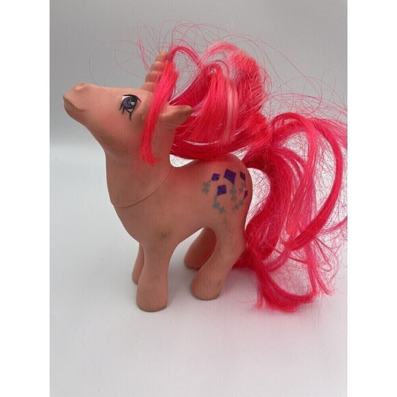 Vintage My Little Pony G1 SKYFLIER Unicorn Ponies MLP 1984 - Picture 3 of 5